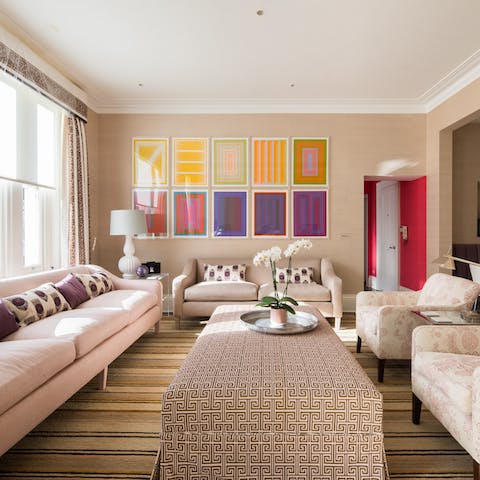 The colourful art prints