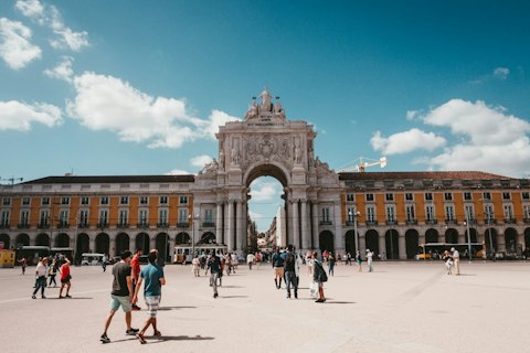 Stroll to the grand Praça do Comércio and Tagus riverfront in ten minutes