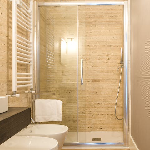 The rainfall shower
