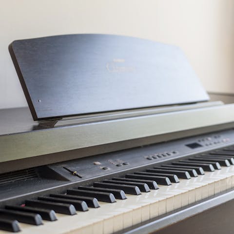 The Yamaha electric piano