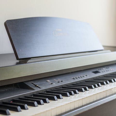 The Yamaha electric piano