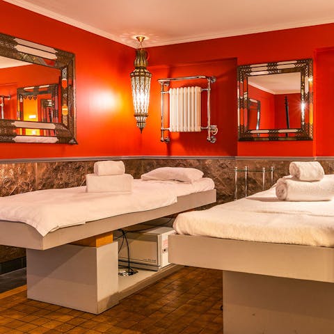 In-house spa treatments