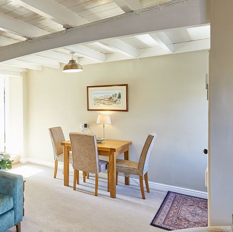 Treat yourself to life's simple luxuries from this charming countryside home