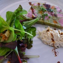 Enjoy French food at the Casse De Noix
