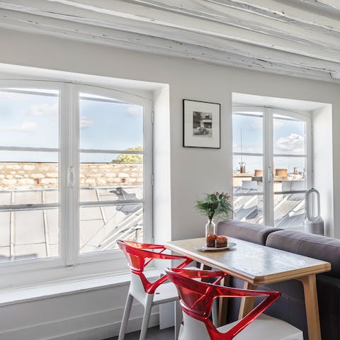 Light-filled living space