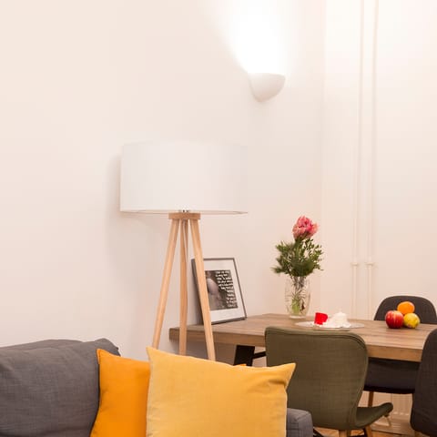 Homely interiors throughout