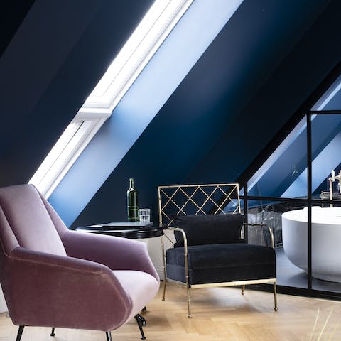 The velvet interiors