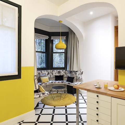 Enjoy the independence of your own suite – each with its own private entrance