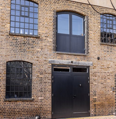 picturesque warehouse exterior