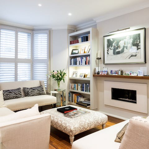 tranquil and bright living space
