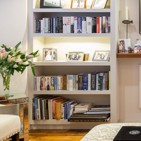 abundance of reading material