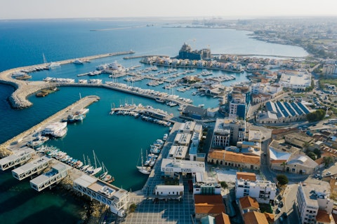 Discover Limassol's lively marina – a short drive away