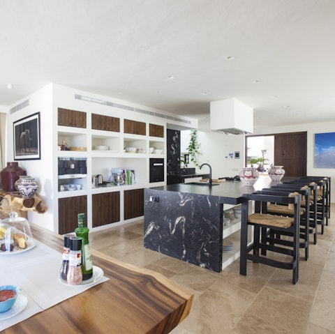 Hand over the catering duties with your own private chef