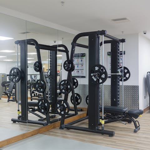 Use the excellent facilities