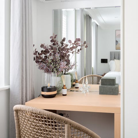 The sweet dressing tables