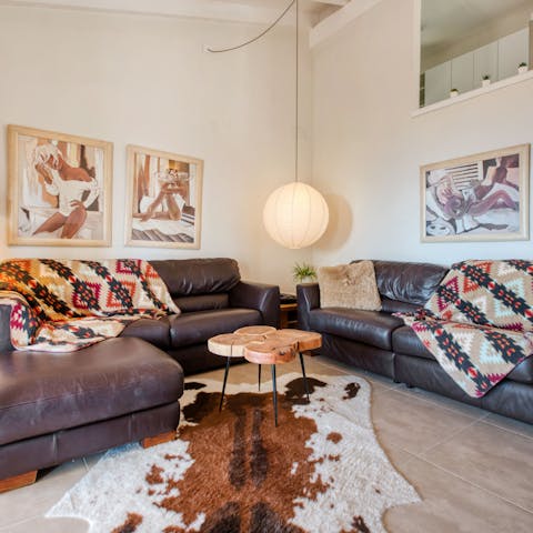 Chill out in the lounge when you want some alone time