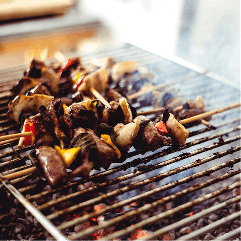 Fire up the barbecue for an alfresco feast