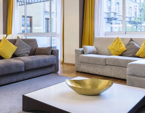 Loads of space in the living room