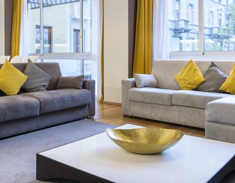 Loads of space in the living room