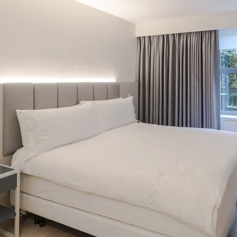 The high-quality mattresses