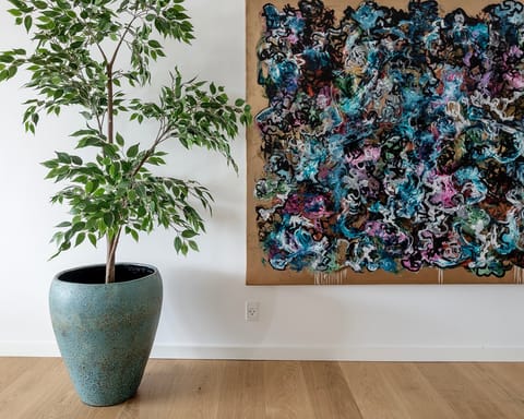 This colourful artwork