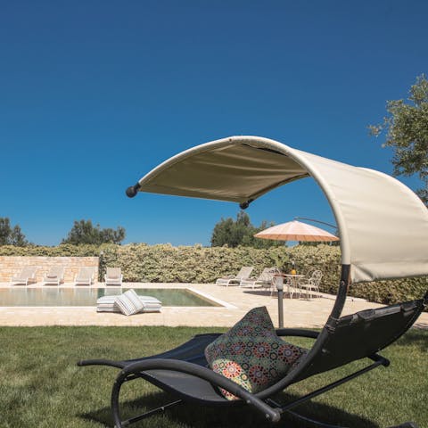 Kick back in the sunny garden with your holiday read