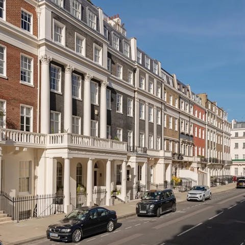 Stay in Belgravia, one of the city's swankiest neighbourhoods