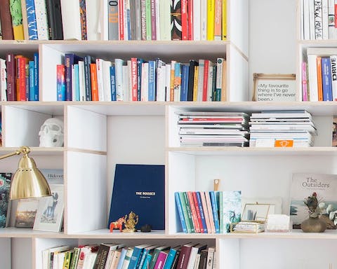 The huge book collection