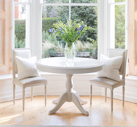 The elegant furnishings