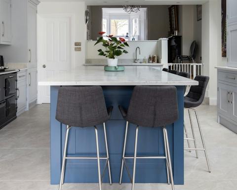 The exquisite kitchen island