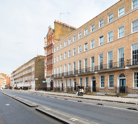 Make the most of this fantastic Bloomsbury location