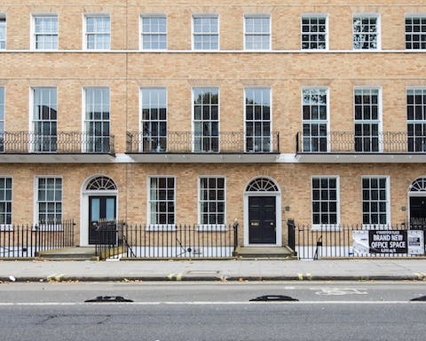 Stay in a Georgian building close to all the Central London attractions