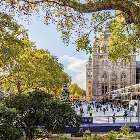 Fall in love with the incredible location near the Natural History Museum