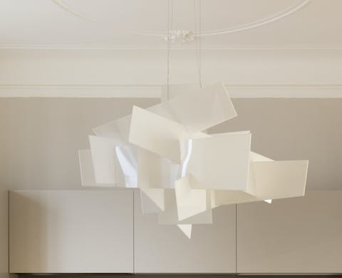 The beautiful Foscarini light