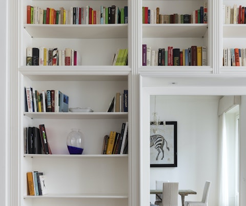 Built-in bookcases
