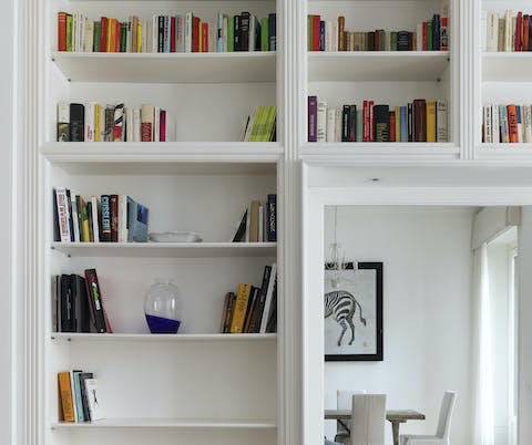 Built-in bookcases
