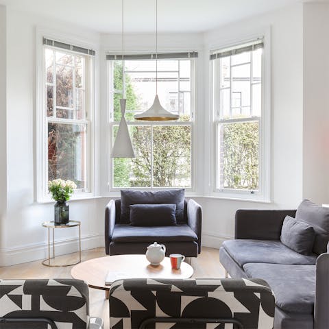 Traditional bay windows