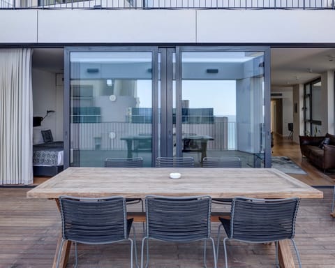 A huge terrace for alfresco dining