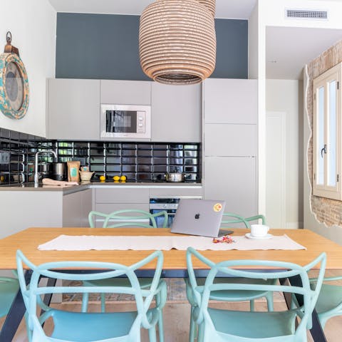 A cosy dining area
