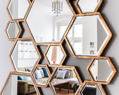 This eclectic mirror