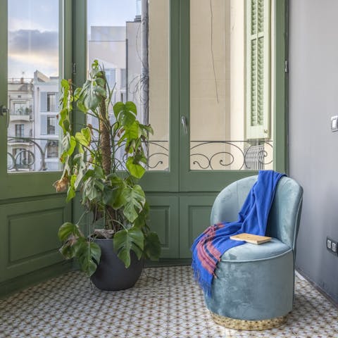 A calm conservatory