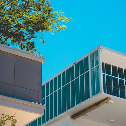 Explore the architecture and art galleries of the Design District