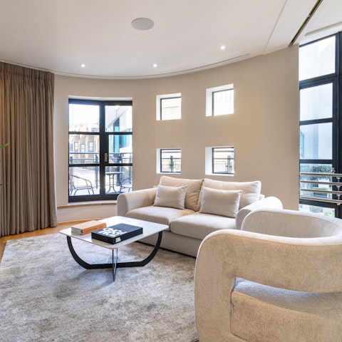 Savour slow evening drinks at home or head to a local bar