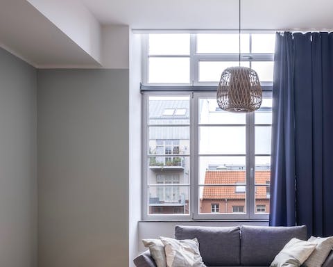Lots of natural light