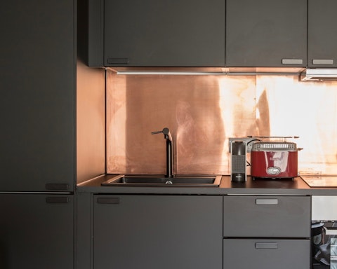 The eye-catching kitchen