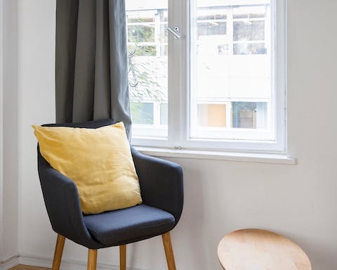 Lots of natural light