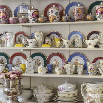 Be transported back in time with the home's many objets d'art
