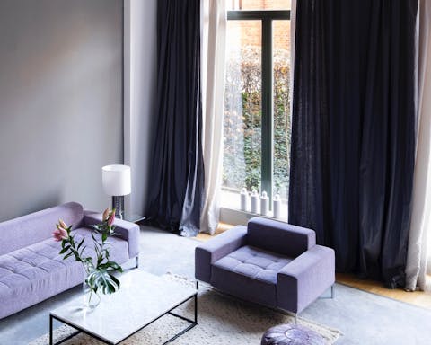 Lots of natural light