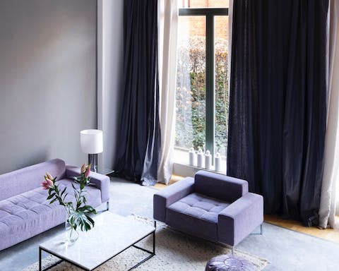 Lots of natural light