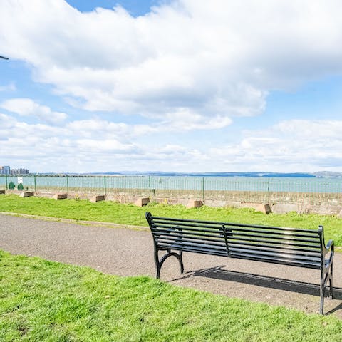 Make seafront strolls part of the new routine, it's just seconds away